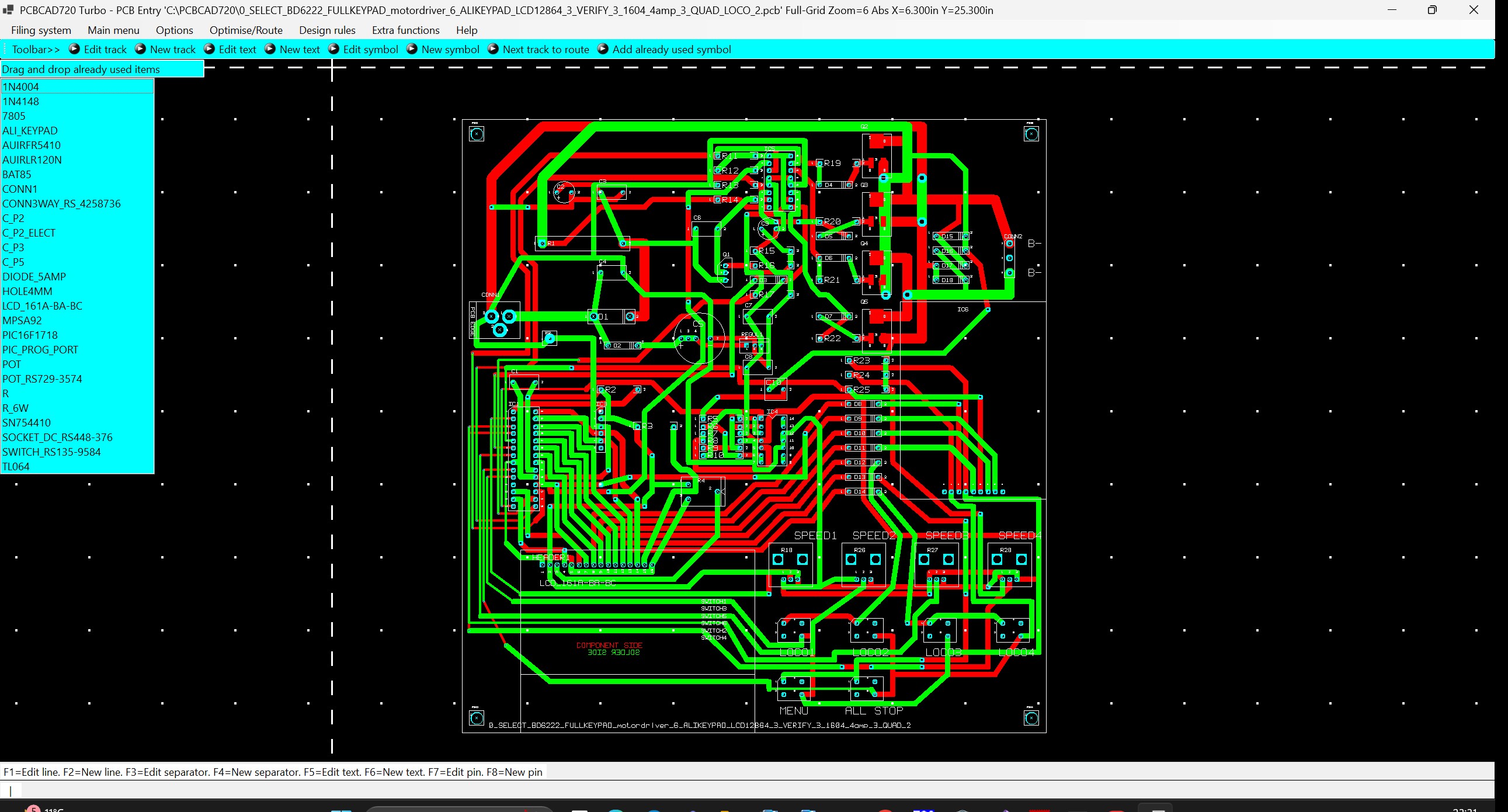 PCB design software